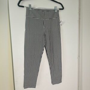 J. Crew Black and White Skinny Pants